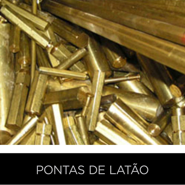 PONTAS-DE-LATÃO